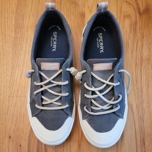 Sperry Blue Canvas Sneakers